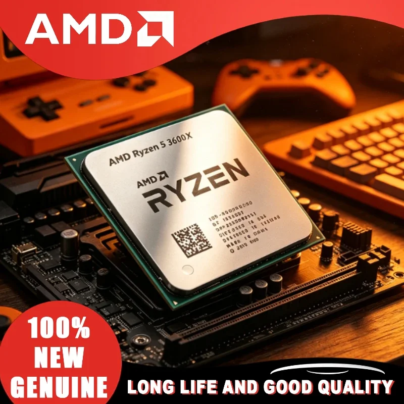 Amd Cpu Ryzen 5 - Procesador AMD Ryzen 5 3600X, 100%