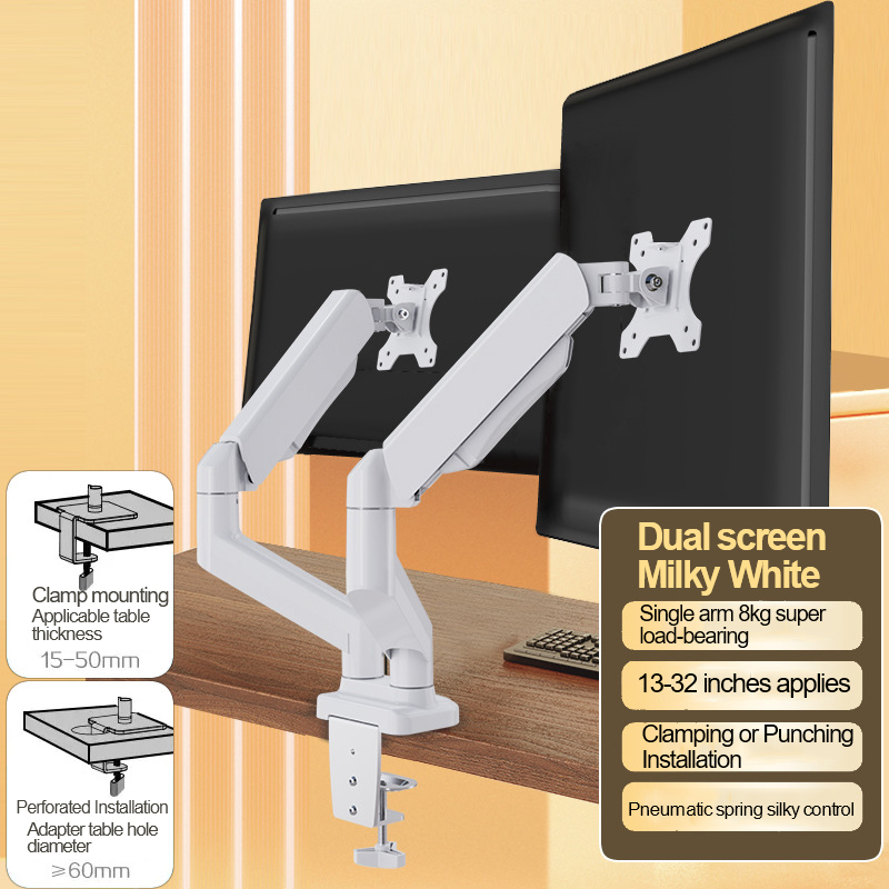 Desk Setup Monitor Arm - Soporte de Monitor VESA 100x100mm Ajustable