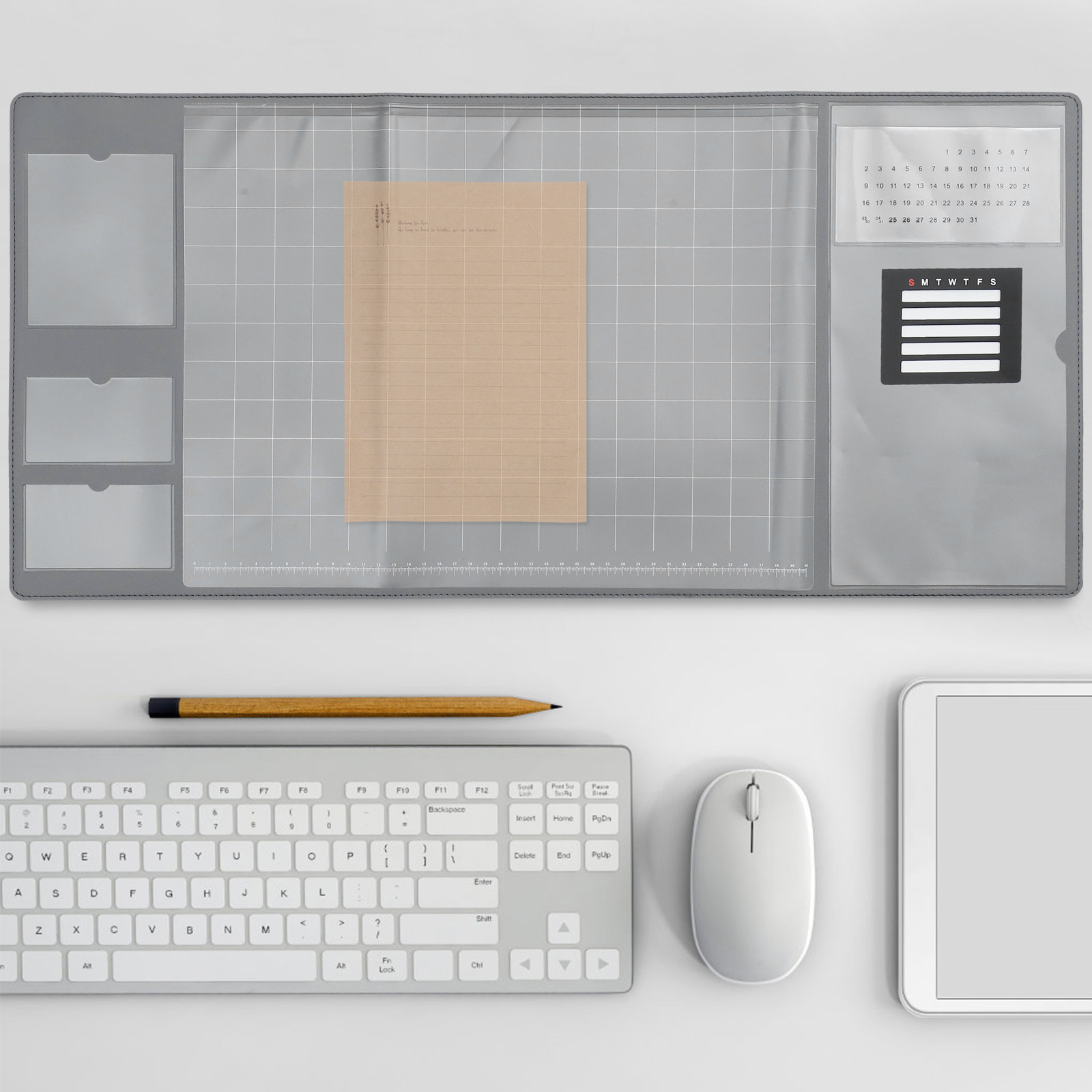 Desk Setup Ergonomics - Alfombrilla de ratón ergonómica de gran