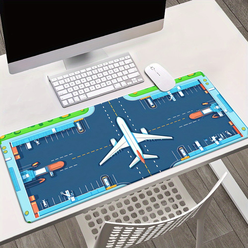 Desk Setup Gaming Pc - Alfombrilla de Ratón para Juegos de