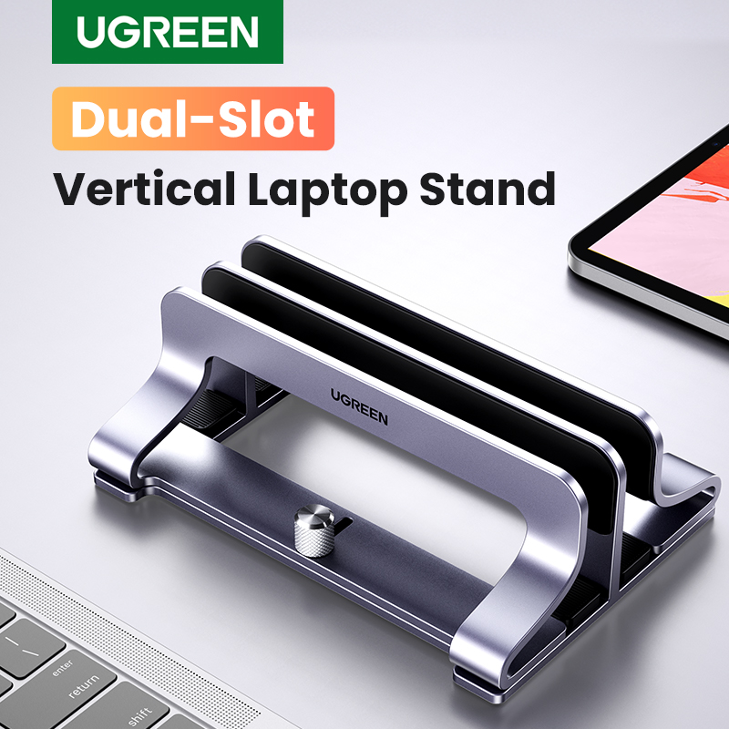 Vertical Laptop Stand - UGREEN-soporte Vertical para portátil, soporte plegable