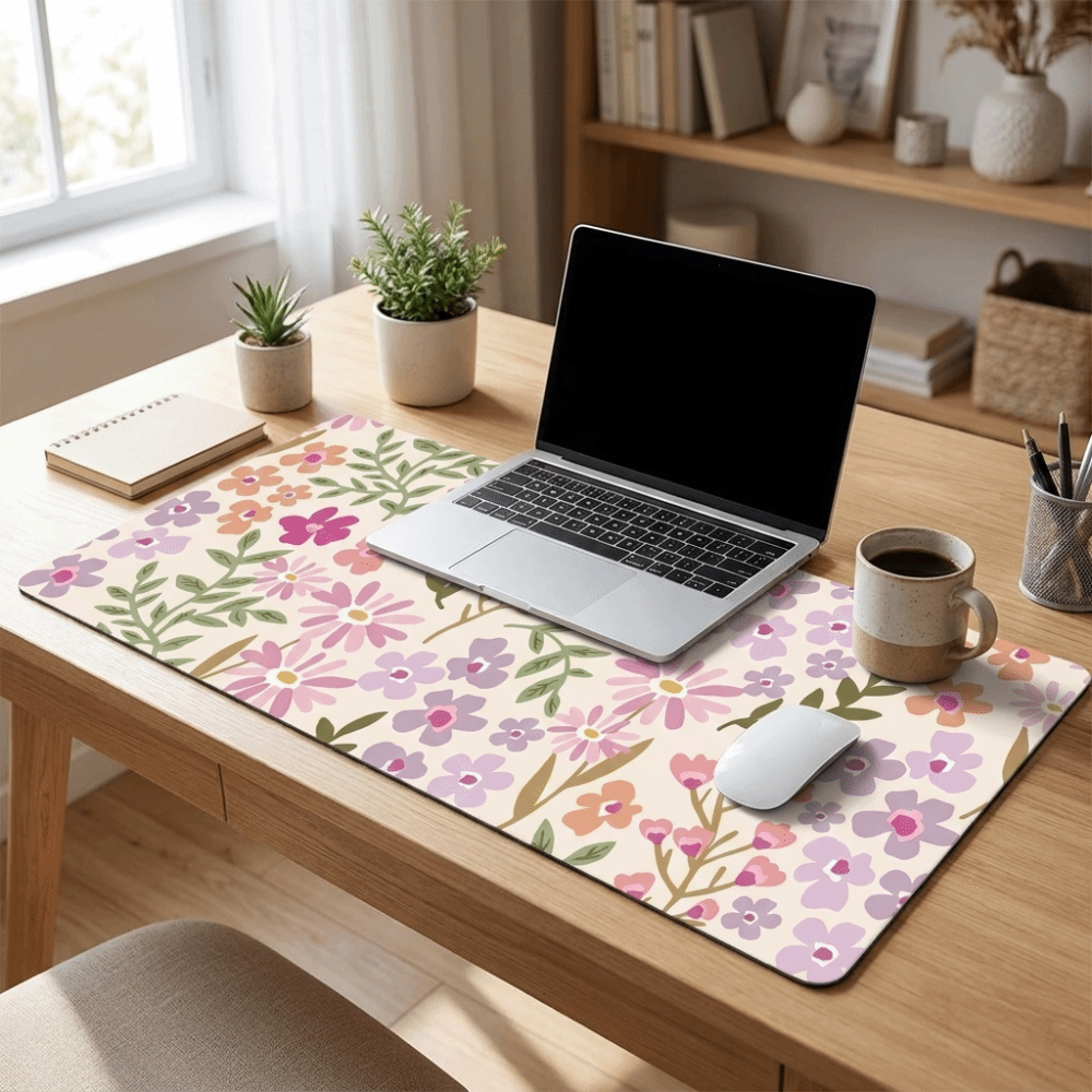 Rubber Mat Desk - Alfombrilla de Escritorio Grande Resistente a