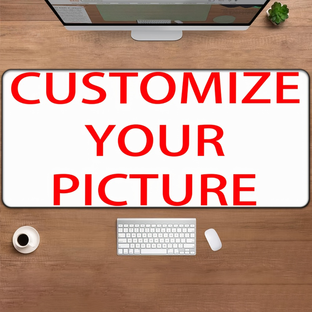 Rubber Mat Desk - Alfombrilla de Ratón Personalizada con Diseño