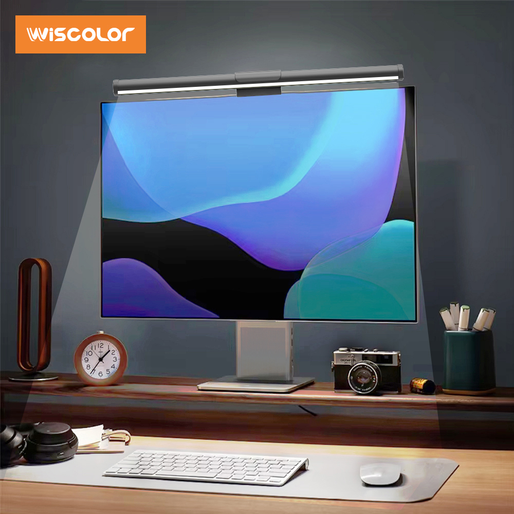 Desk Setup Lighting - Wiscolor pantalla LED Monitor barra de