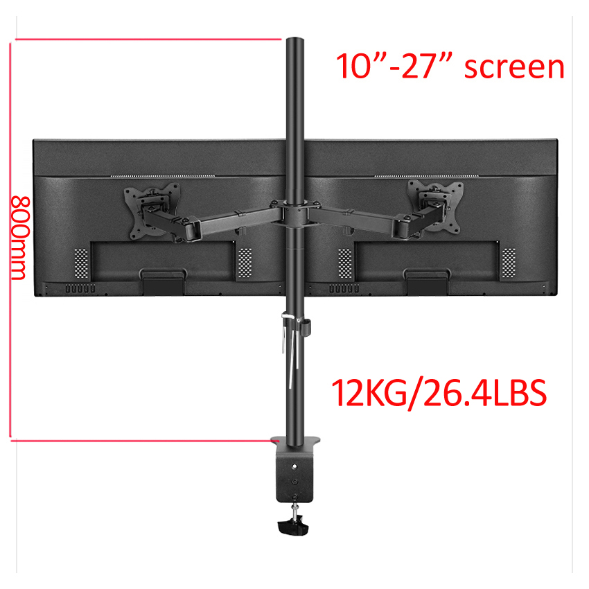 Desk Setup Monitor Arm - Soporte de Escritorio para Dos Monitores