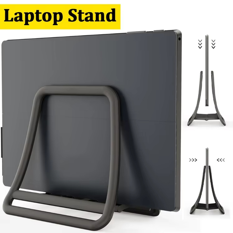 Vertical Laptop Stand - Soporte Vertical para Portátil, Ahorra Espacio,