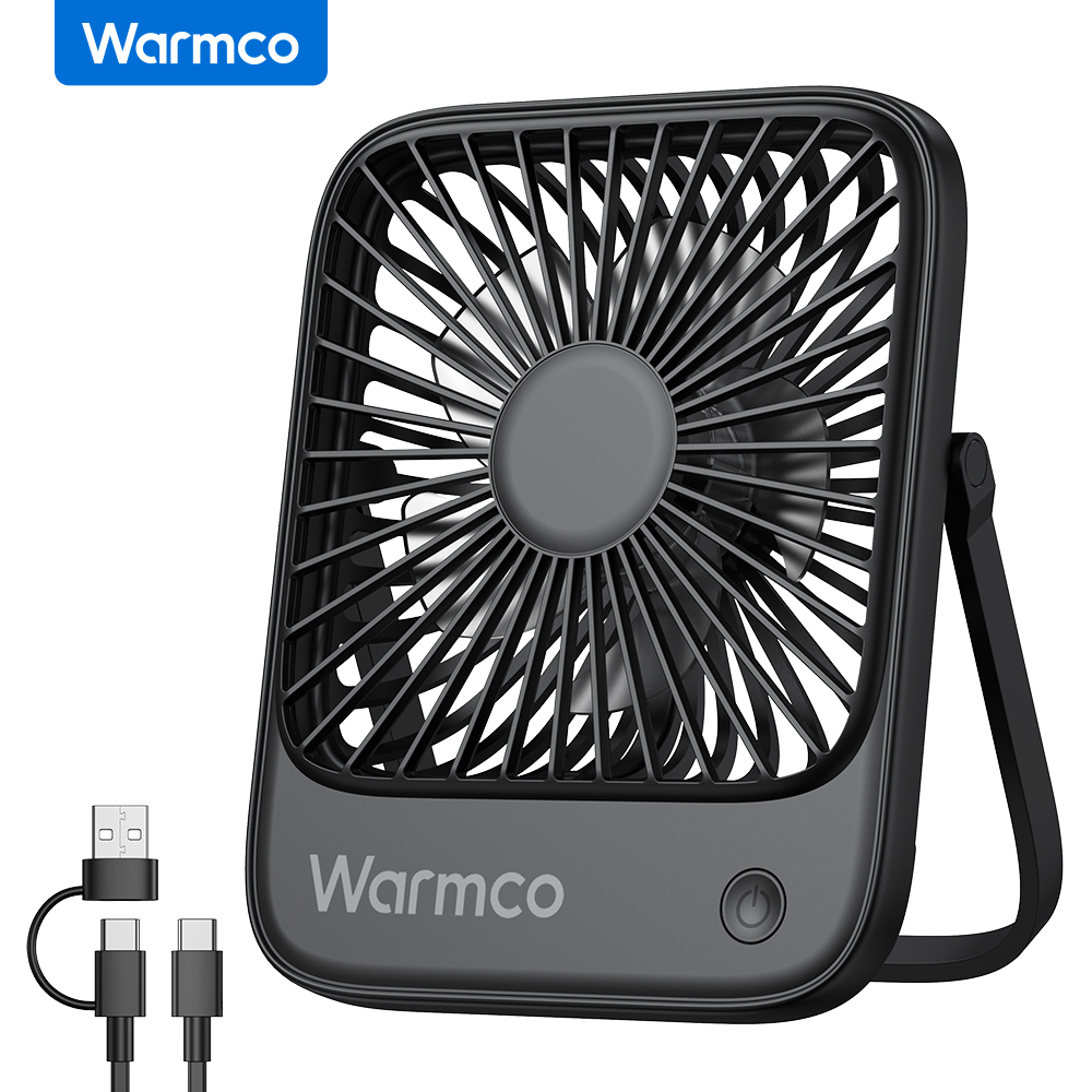 Desk Setup Gear - Warmco Mini ventilador USB ventilador de