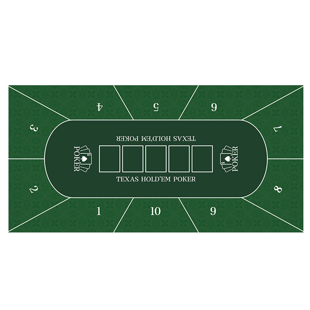 Rubber Mat Desk - Alfombrilla de mesa para casino Texas