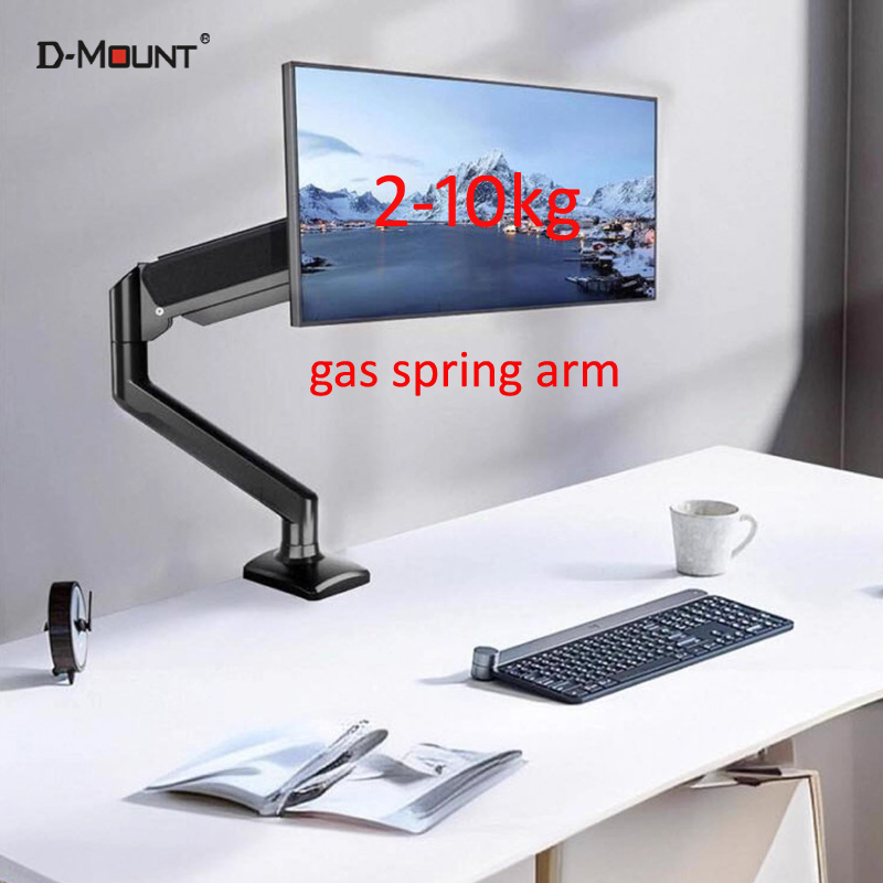 Desk Setup Monitor Arm - D-MOUNT D80 aluminio metálico 2-10KG 13