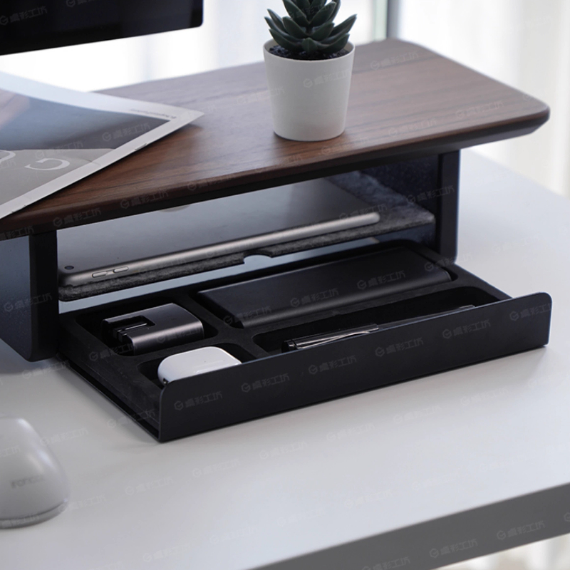 Soporte para Monitor, cajones  - Desk Setup Ergonomics reseña y precio