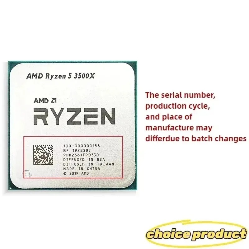 AMD R5 3500X CPU Original Nuev - Amd Cpu Ryzen 5 reseña y precio