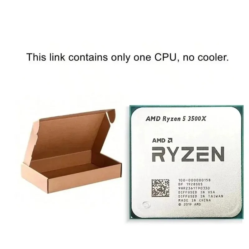 AMD R5 3500X CPU Original Nuev - Amd Cpu Ryzen 5 reseña y precio