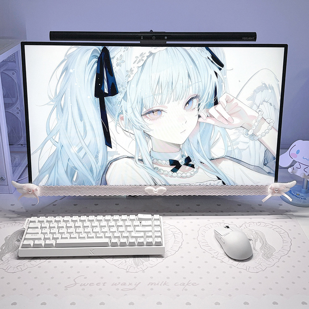Nuevo Adorno de Encaje Blanco  - Desk Setup Aesthetic reseña y precio