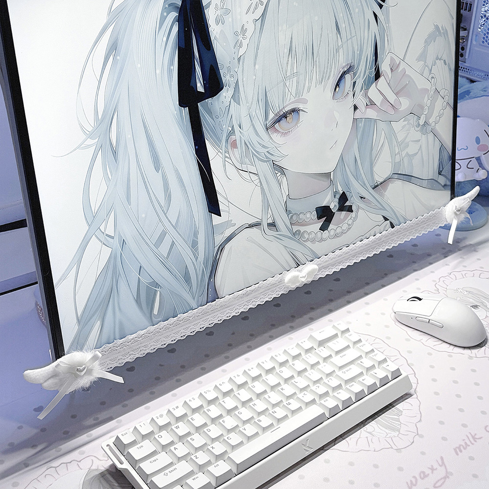 Nuevo Adorno de Encaje Blanco  - Desk Setup Aesthetic reseña y precio
