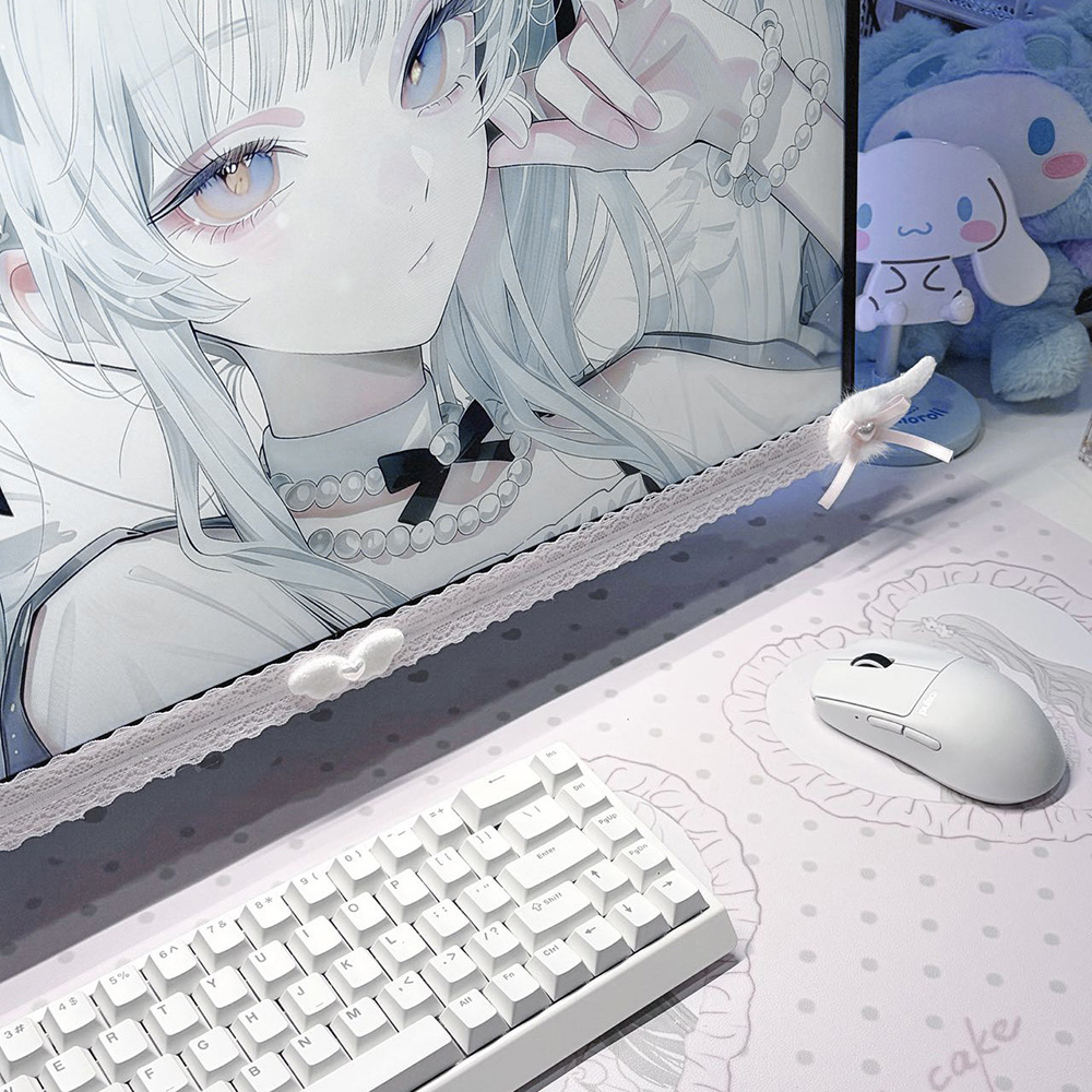 Nuevo Adorno de Encaje Blanco  - Desk Setup Aesthetic reseña y precio