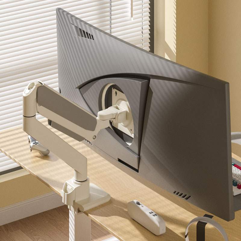 Soporte de brazo de Monitor HI - Desk Setup Monitor Arm reseña y precio