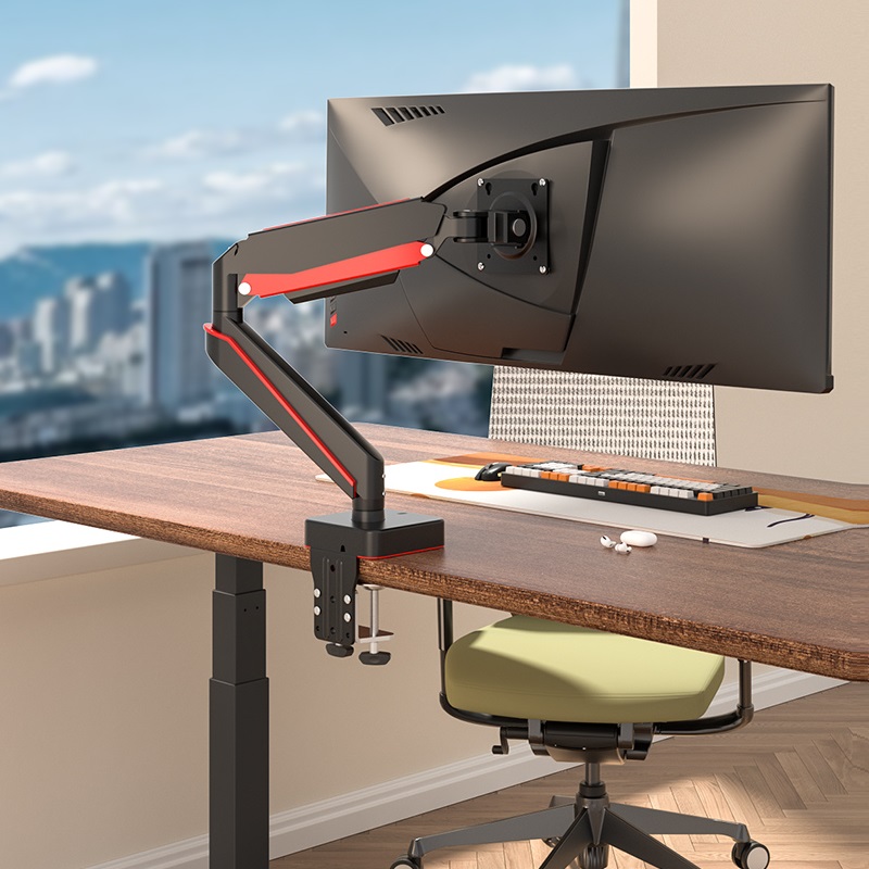 Soporte de brazo de Monitor HI - Desk Setup Monitor Arm reseña y precio