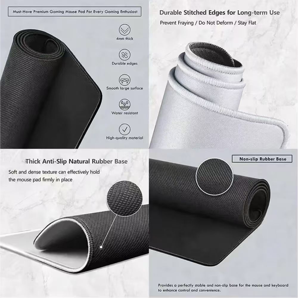 Elegante Alfombrilla de Ratón  - Rubber Mat Desk reseña y precio