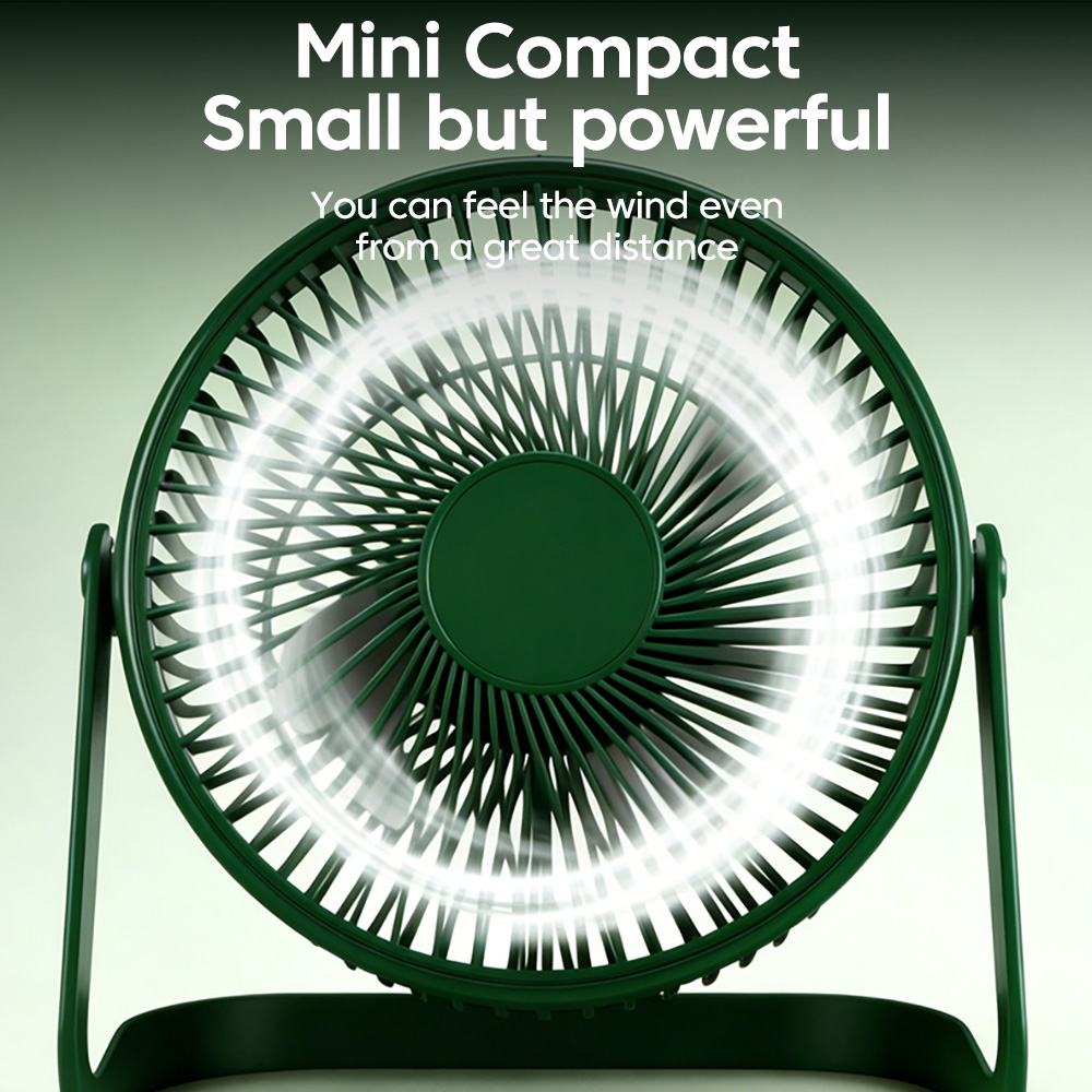 Mini ventilador de escritorio  - Desk Setup Gear reseña y precio