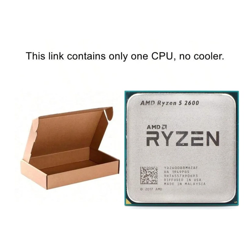Procesador AMD Ryzen 5 R5 2600 - Amd Cpu Ryzen 5 reseña y precio