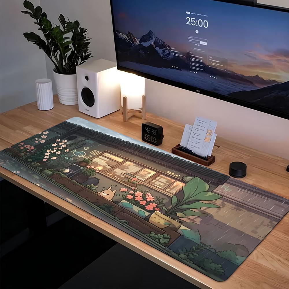 Alfombrilla de ratón para jueg - Desk Setup Gaming Pc reseña y precio