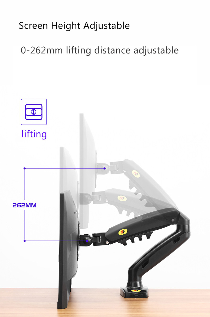 Nuevo Soporte de Monitor LED L - Desk Setup Monitor Arm reseña y precio