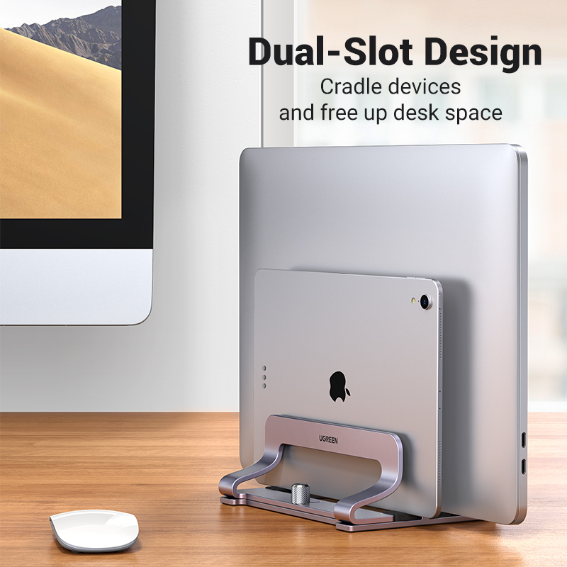 UGREEN-soporte Vertical para p - Vertical Laptop Stand reseña y precio