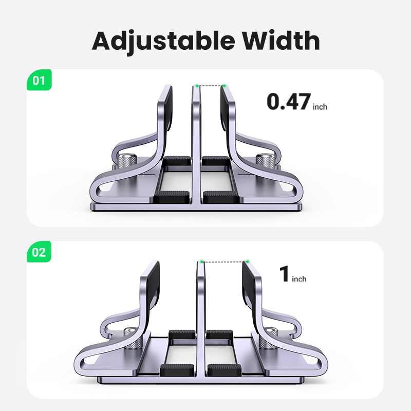 UGREEN-soporte Vertical para p - Vertical Laptop Stand reseña y precio