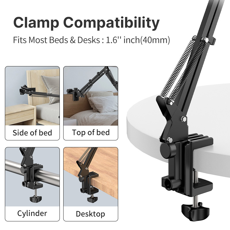 Ulanzi-Soporte de Metal T2 par - Desk Setup Monitor Arm reseña y precio