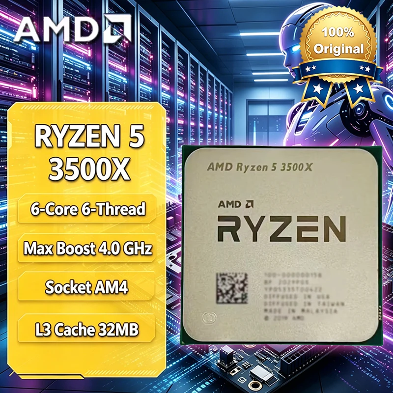 Procesador AMD Ryzen 5 R5 3500 - Amd Cpu Ryzen 5 reseña y precio