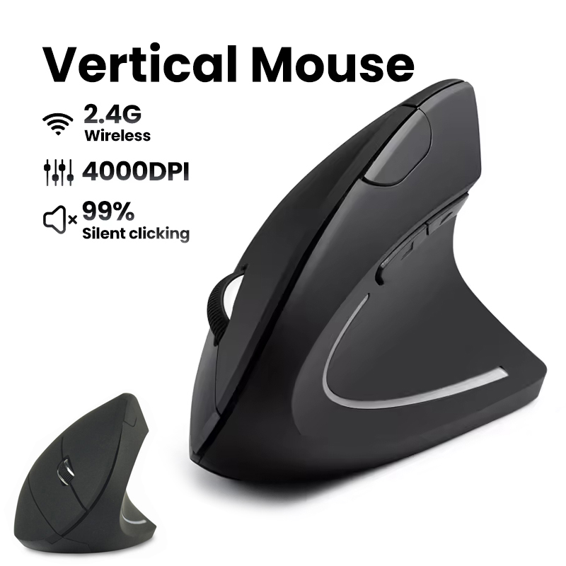 Ratón Inalámbrico Ergonómico d - Desk Setup Ergonomics reseña y precio