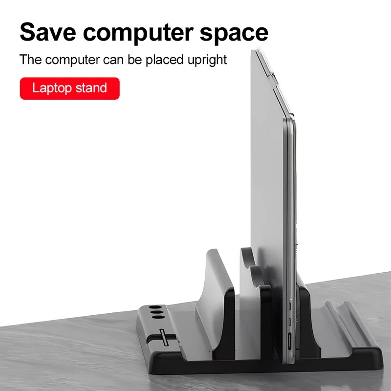 Soporte vertical para computad - Vertical Laptop Stand reseña y precio