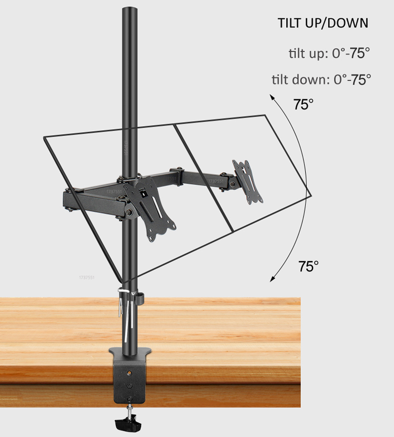 Soporte de Escritorio para Dos - Desk Setup Monitor Arm reseña y precio