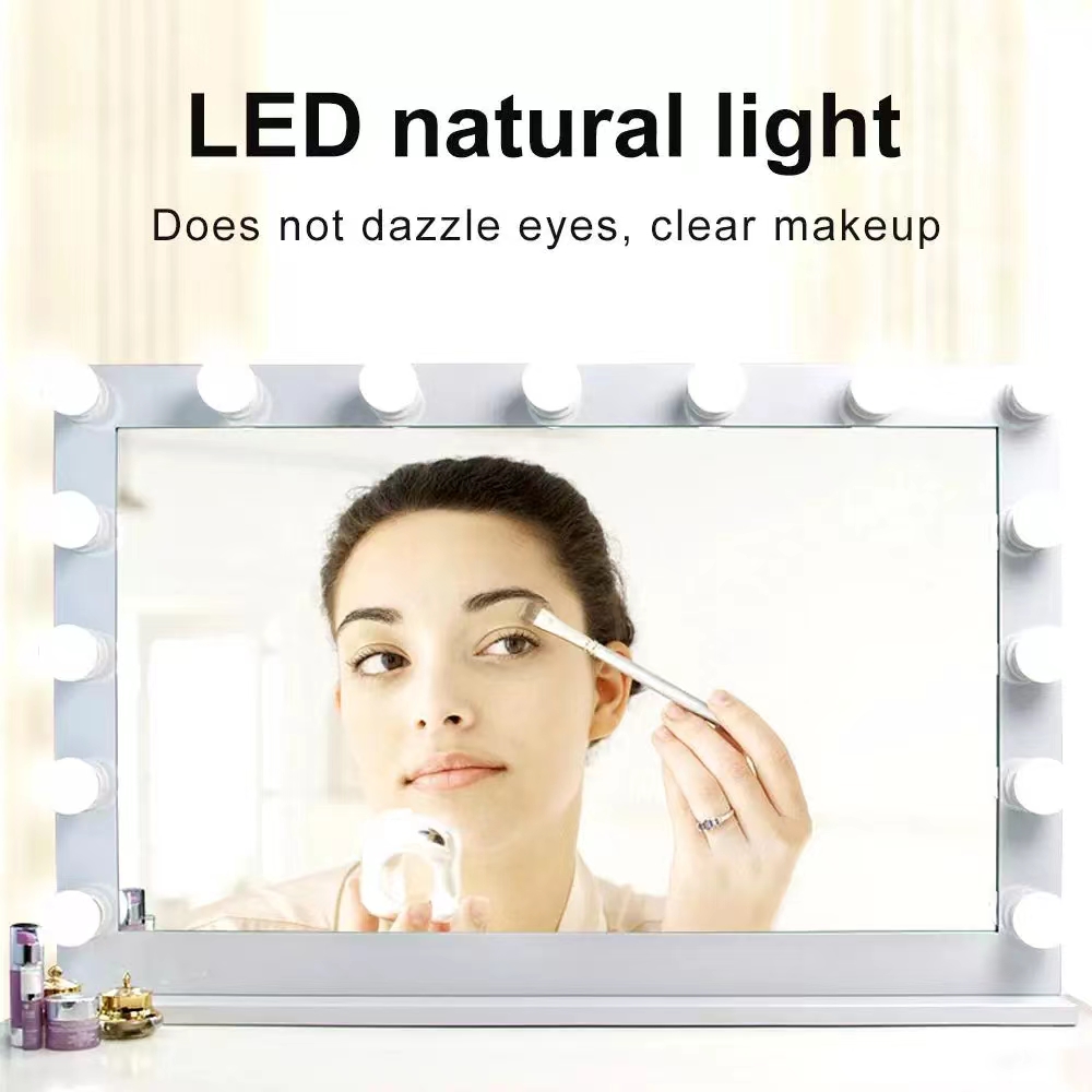 Bombillas de maquillaje para e - Desk Setup Lighting reseña y precio