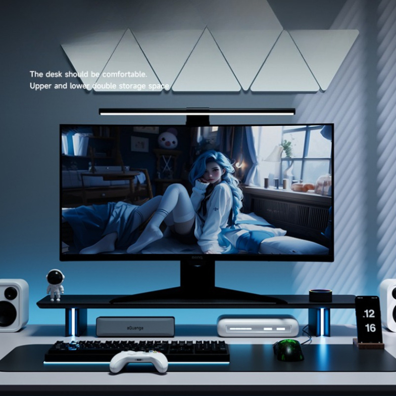 Soporte de Monitor RGB, elevad - Desk Setup Ergonomics reseña y precio