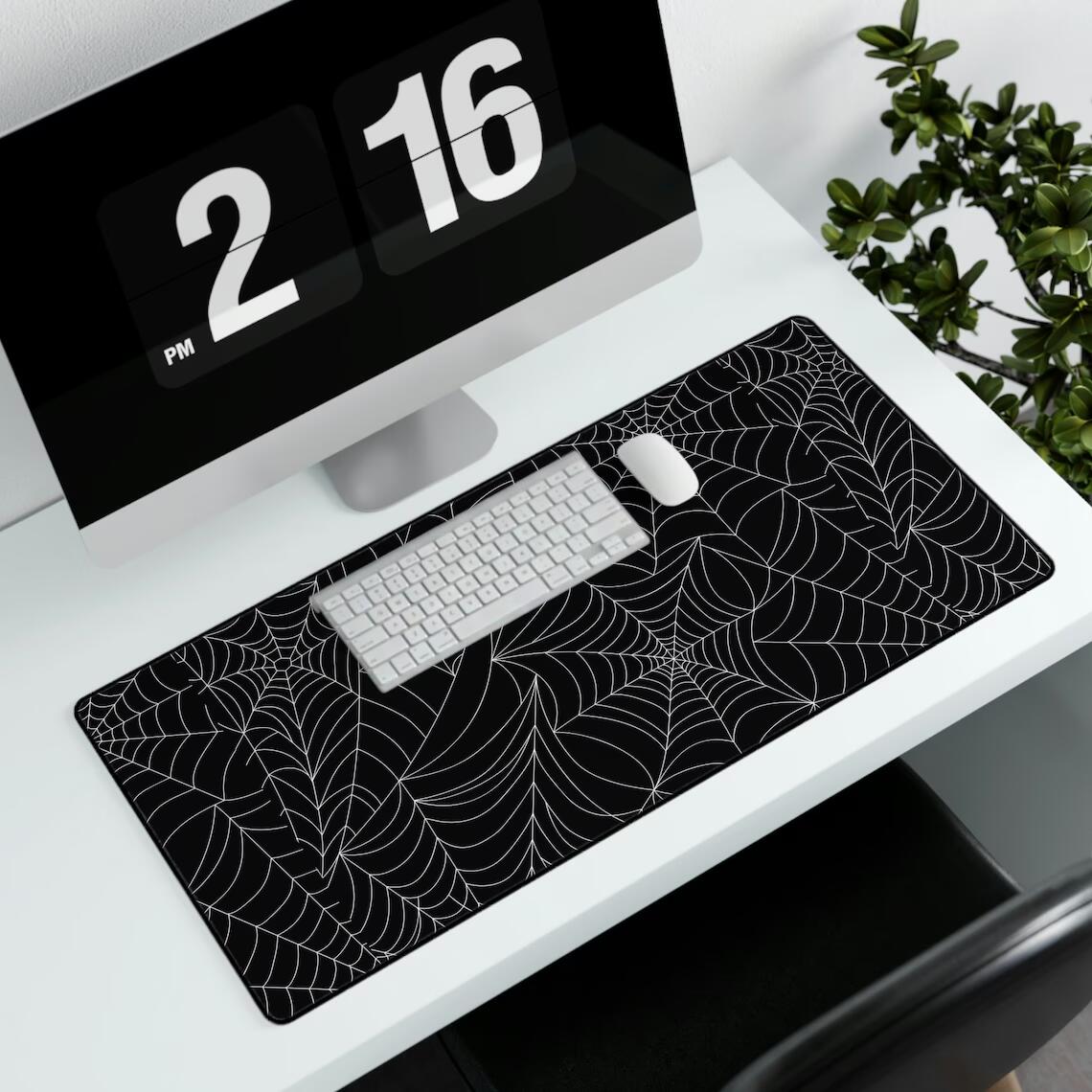 Alfombra de escritorio larga y - Desk Setup Aesthetic reseña y precio