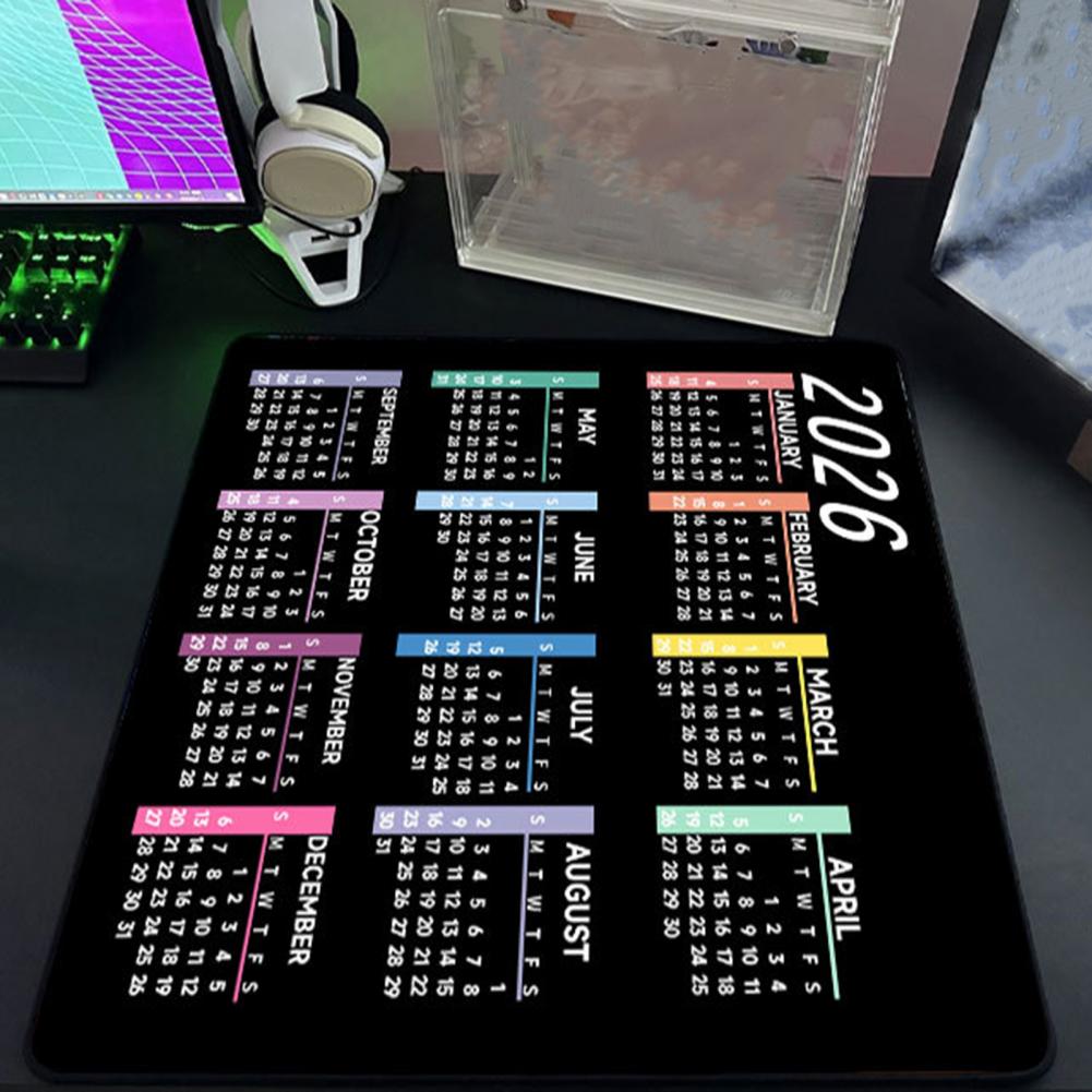 Alfombrilla de ratón con calen - Rubber Mat Desk reseña y precio