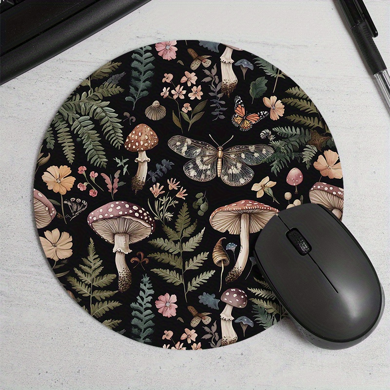Alfombrilla de ratón redonda c - Desk Setup With Plants reseña y precio