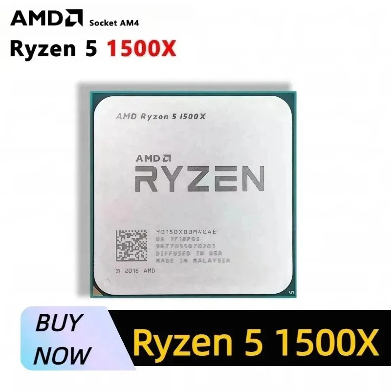 Procesador CPU de 4 núcleos y  - Amd Cpu Ryzen 5 reseña y precio