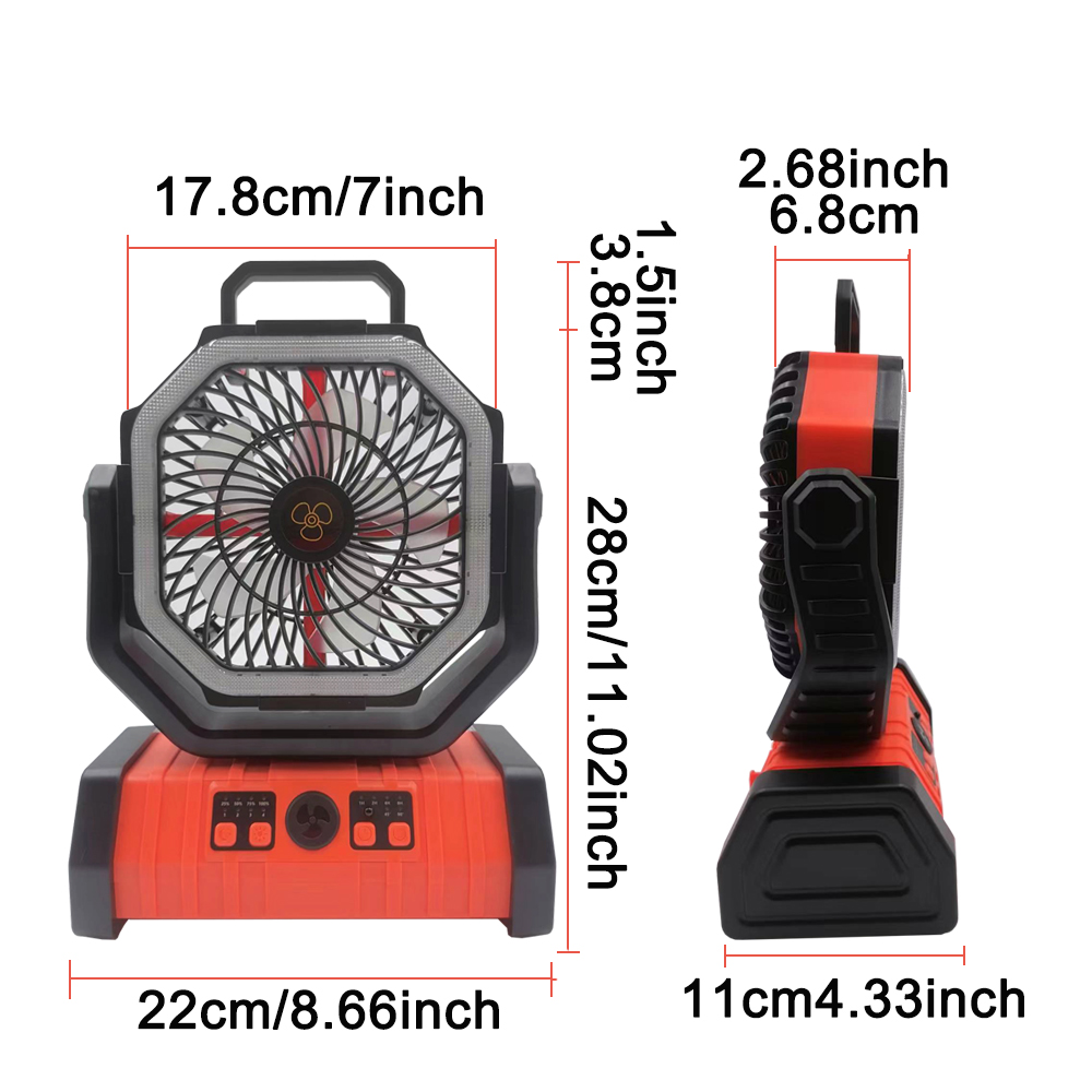 Ventilador Eléctrico Portátil  - Desk Setup Gear reseña y precio