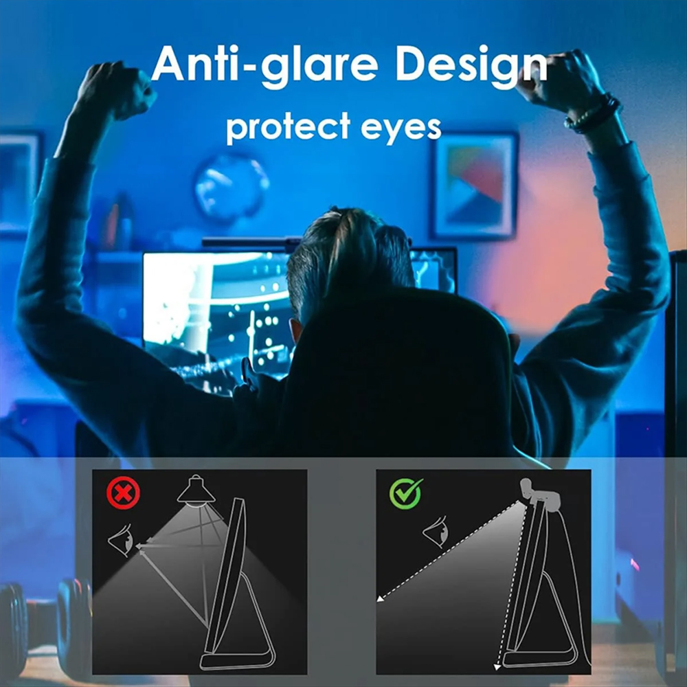 Barra de Luz LED para Monitor, - Desk Setup On Bed reseña y precio