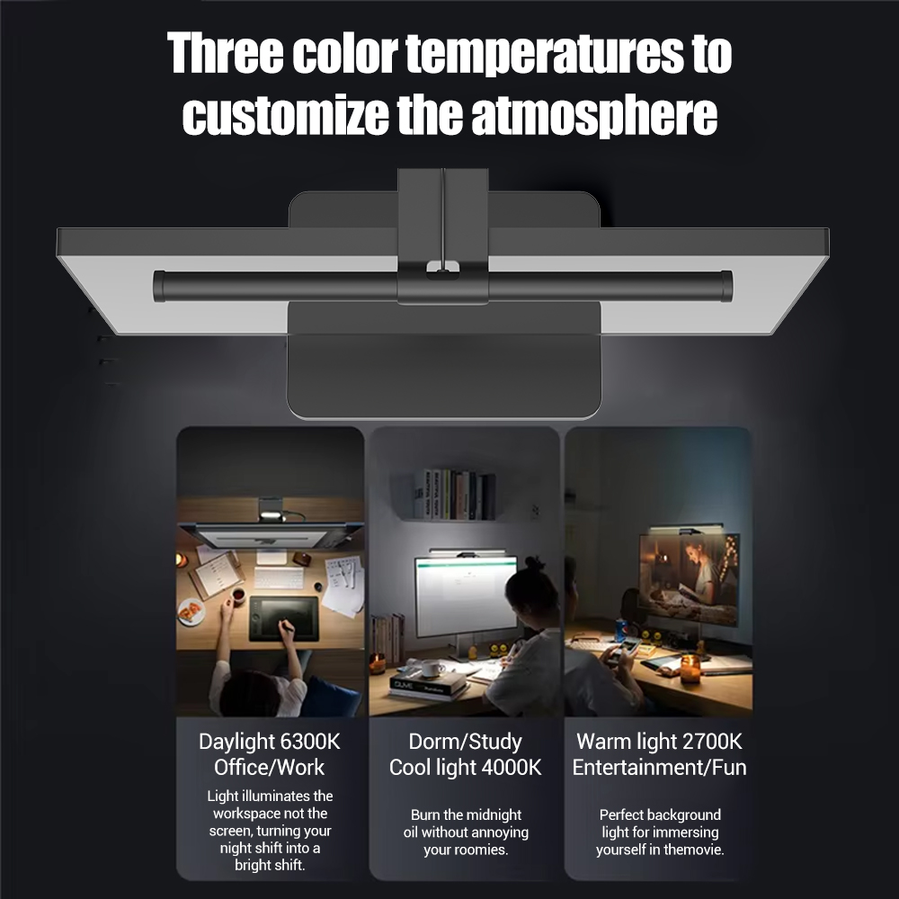 Wiscolor pantalla LED Monitor  - Desk Setup Lighting reseña y precio