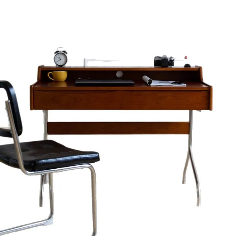 Escritorio Retro de Madera Mac - Desk Setup Study reseña y precio
