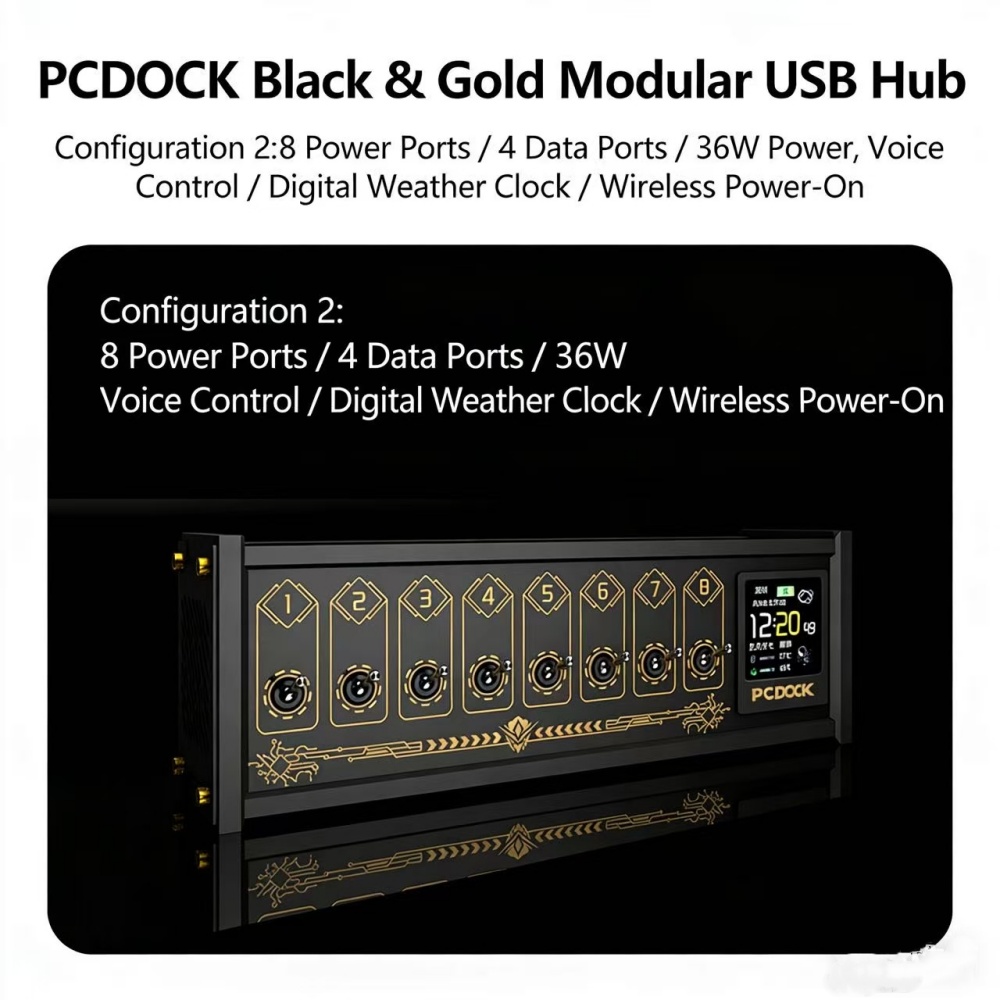 Bloque de Enchufes USB para Es - Desk Setup Designer reseña y precio