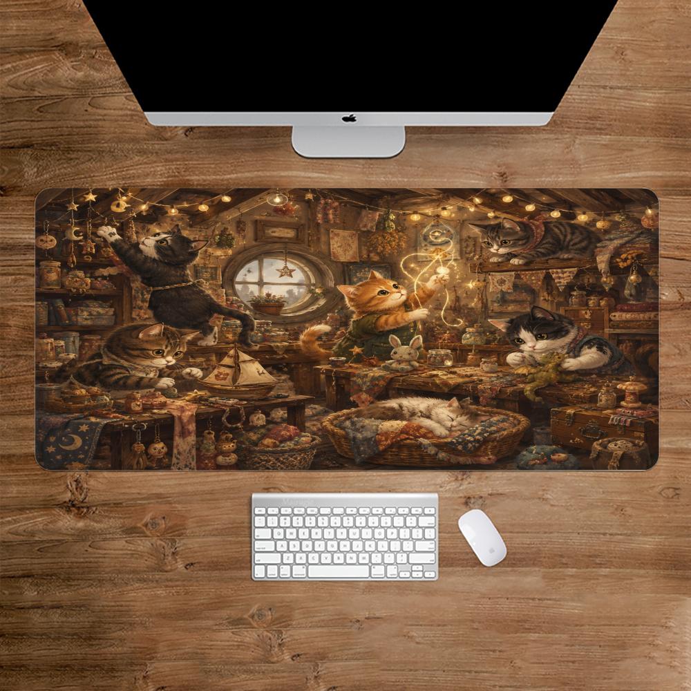 Alfombrilla de ratón para gato - Desk Setup Study reseña y precio
