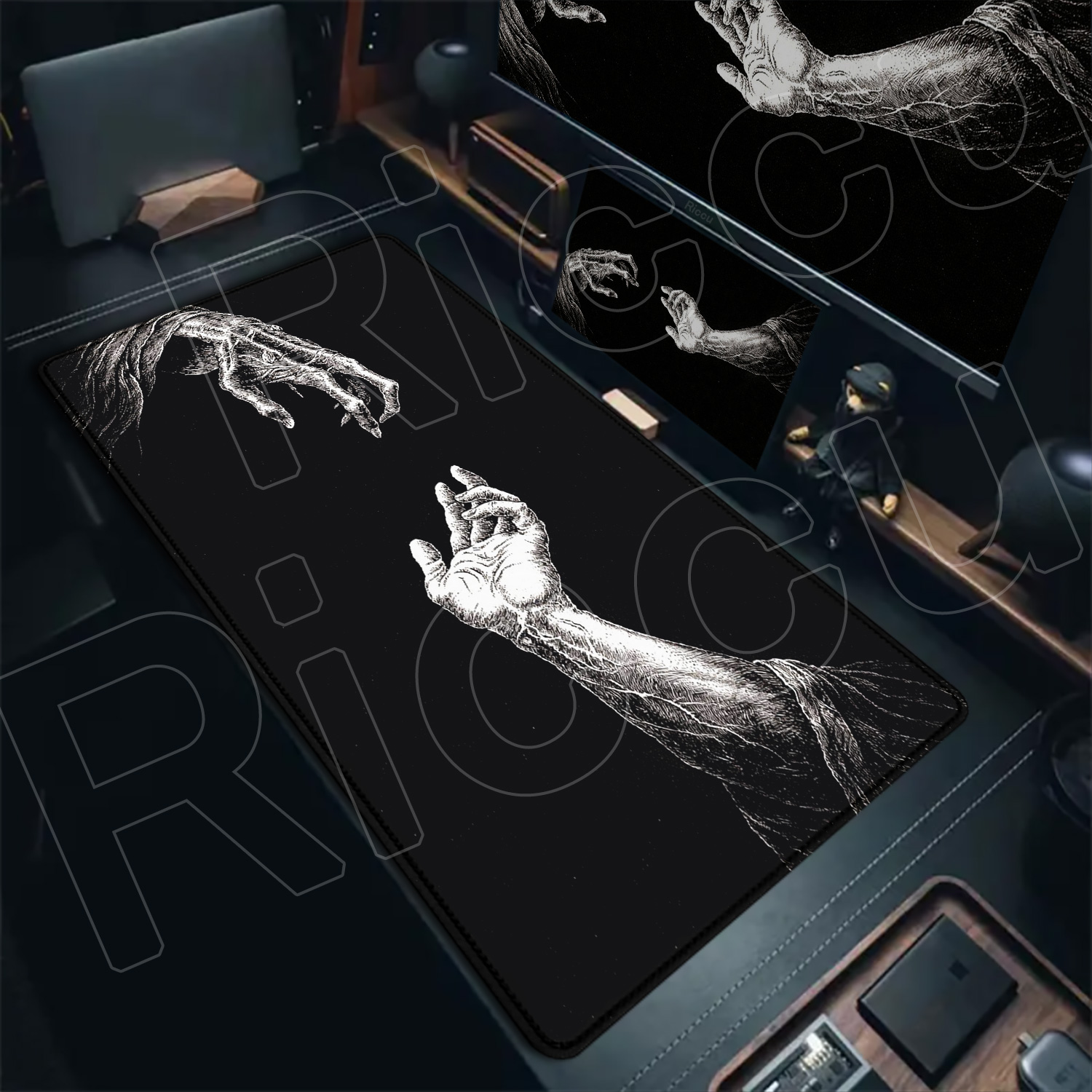 Alfombrilla de ratón grande HD - Desk Setup Gaming Pc reseña y precio