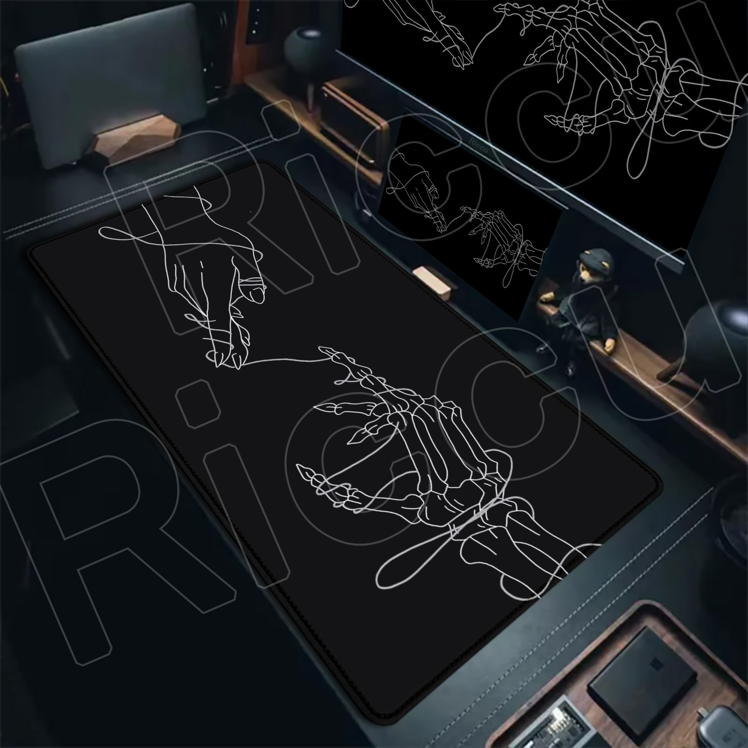 Alfombrilla de ratón grande HD - Desk Setup Gaming Pc reseña y precio
