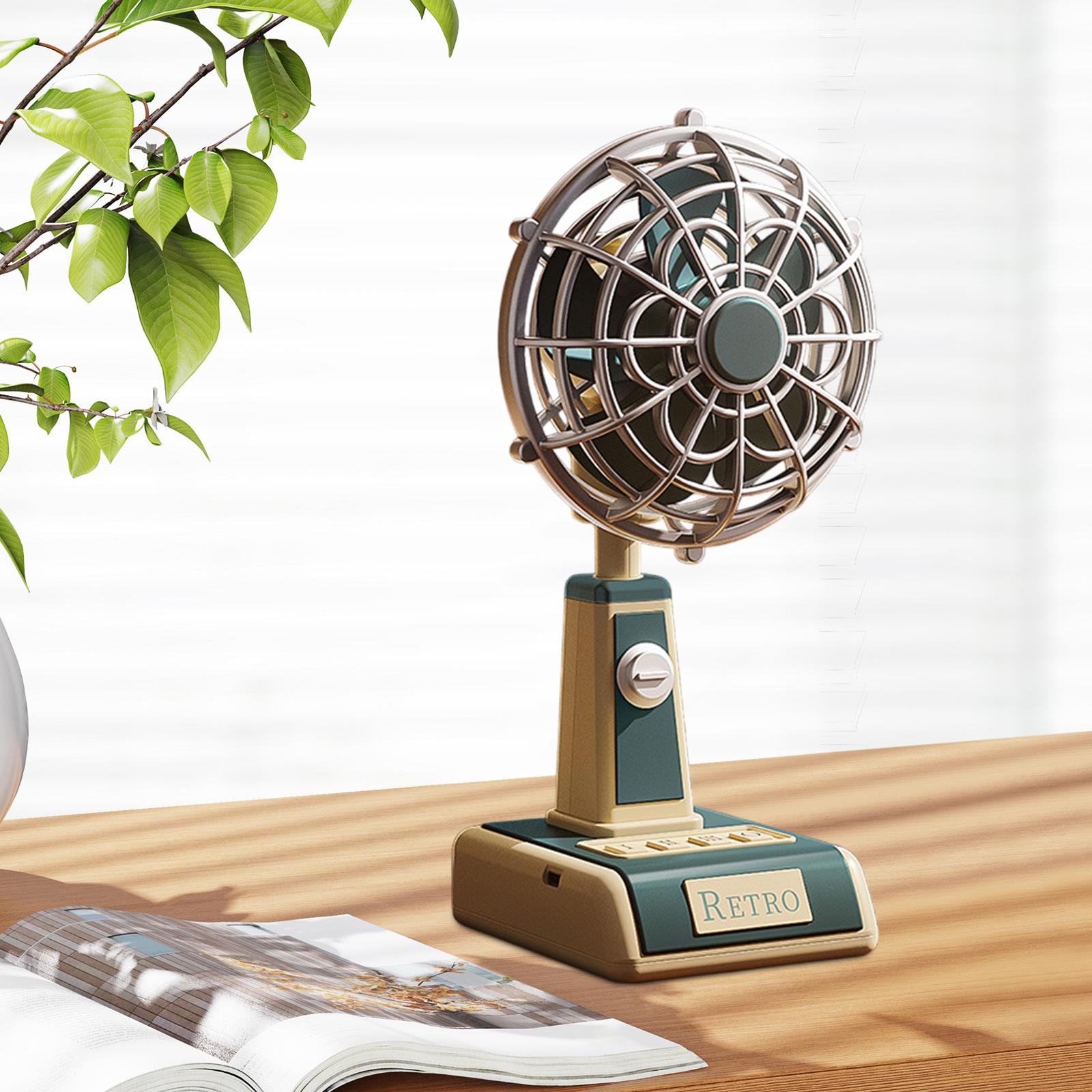 Ventilador de escritorio portá - Desk Setup Gear reseña y precio