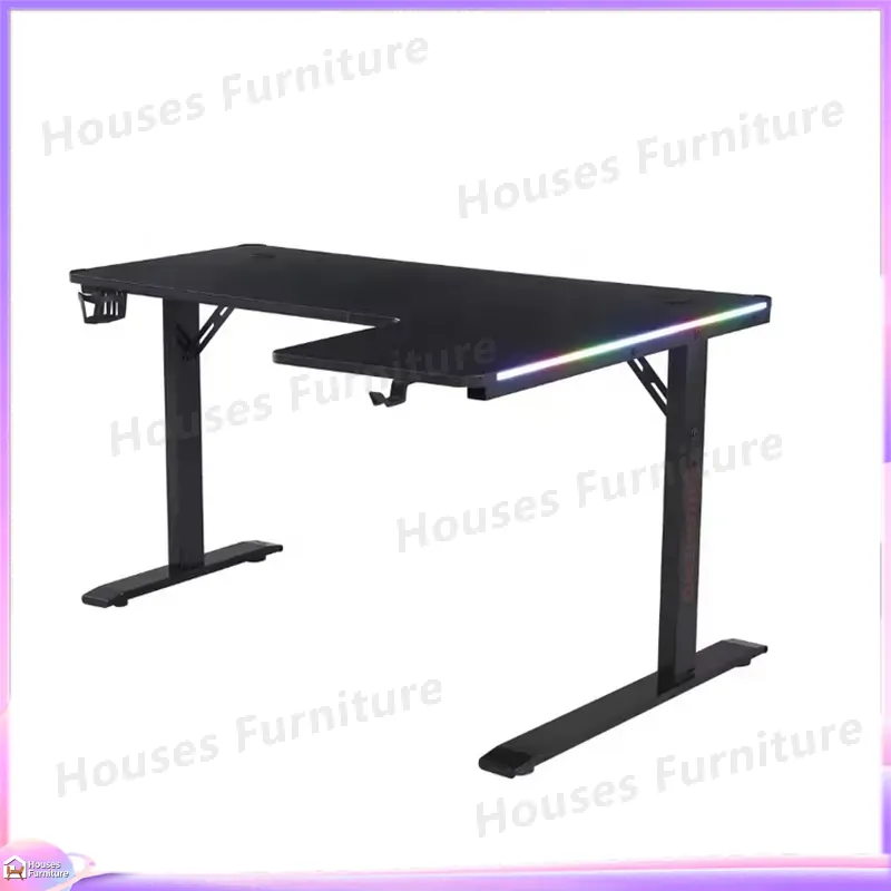 Escritorio Gamer Grande de 160 - Desk Setup Ergonomics reseña y precio
