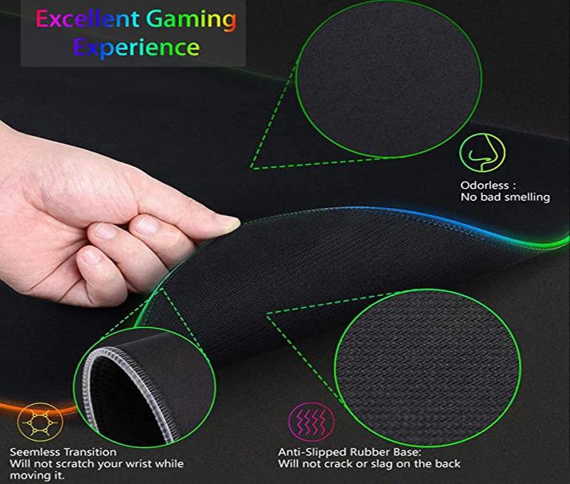 Alfombrilla de Ratón RGB XXL H - Desk Setup Gaming Pc reseña y precio